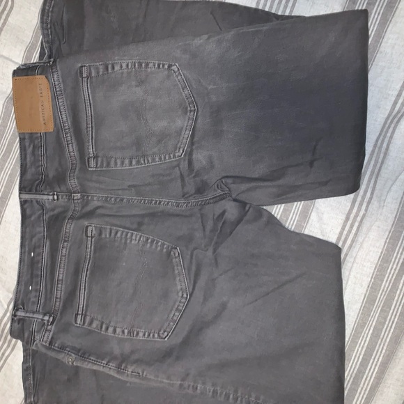 American Eagle Outfitters gray slim straight jean - Picture 2 of 4